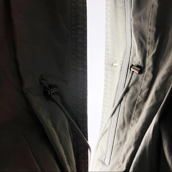 Joie Jenita Stretch Cotton Field Jacket Utility Green Zip Size Large L NWT - Picture 11 of 11